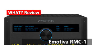Emotiva : RMC-1 16 Channel Dolby Atmos & DTS:X Cinema Processor