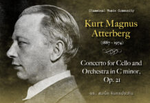 Kurt Magnus Atterberg (1887 – 1974) Concerto for Cello and Orchestra in C minor, Op. 21