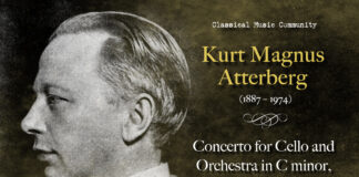 Kurt Magnus Atterberg (1887 – 1974) Concerto for Cello and Orchestra in C minor, Op. 21